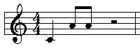 RestAfterReplacingTwo16thRestsWithHalfRest